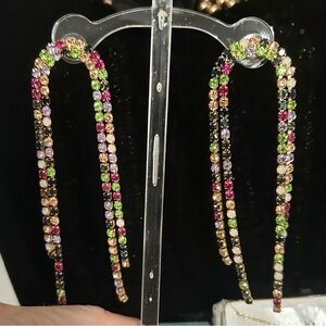 Park Lane Multicolor Crystal Earrings